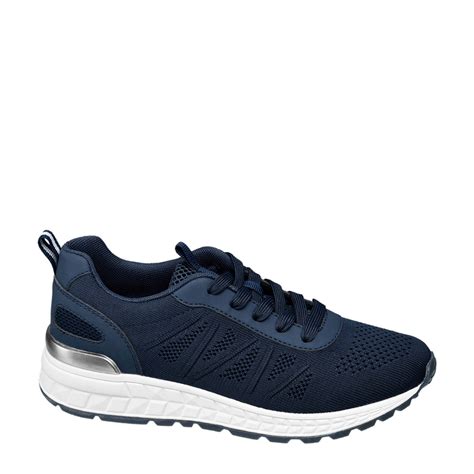 sneakers donkerblauw dames